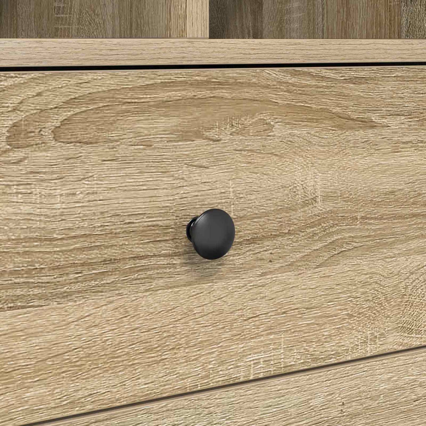 Desk with Drawer with Shelf with Storage 2 pcs Sonoma Oak