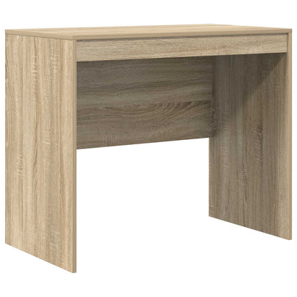 Desk with Drawer with Shelf with Storage 2 pcs Sonoma Oak