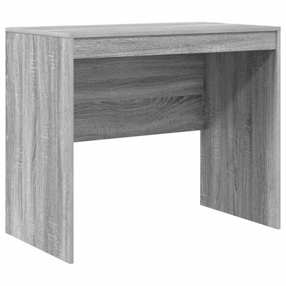 Desk with Drawer with Shelf with Storage 2 pcs Grey Sonoma