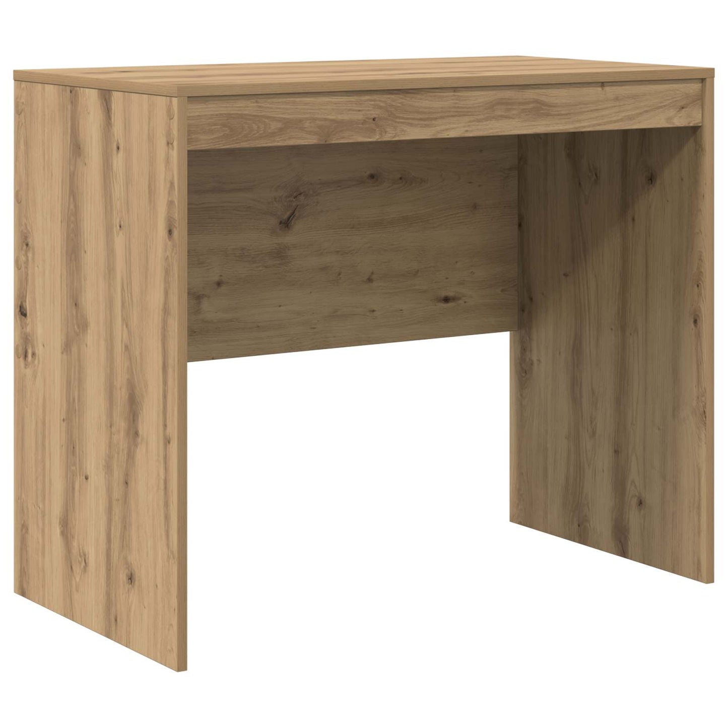Desk with Drawer with Shelf with Storage 2 pcs Artisan Oak