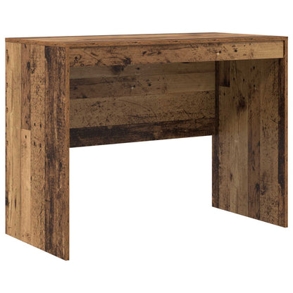 Desk with Drawer 2 pcs Old Wood