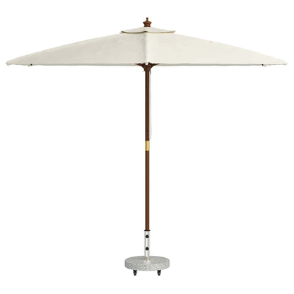 Parasol Base 29.8kg Grey Granite and Stainless Steel Round