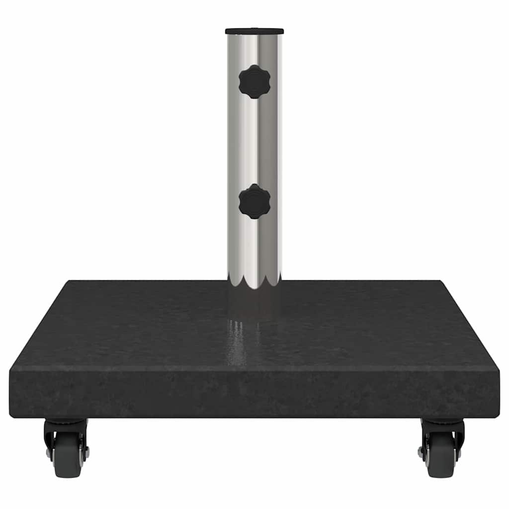 Parasol Base 30kg Black Granite Square