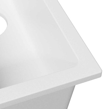 Kitchen Sink White 21 x 44 x 14 cm Granite