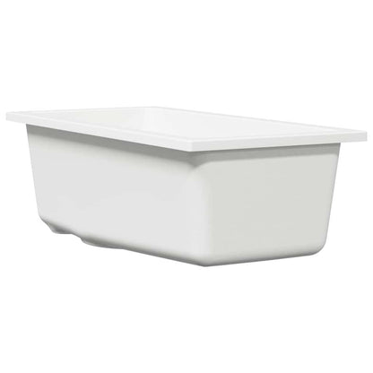Kitchen Sink White 21 x 44 x 14 cm Granite