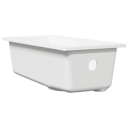 Kitchen Sink White 21 x 44 x 14 cm Granite