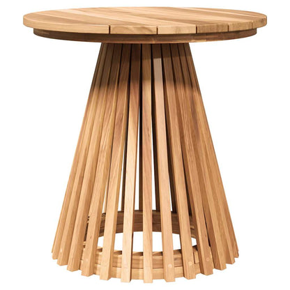 Side Table Brown 50 x 50 x 49.5 cm Solid Teak Wood
