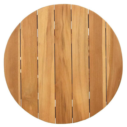 Side Table Brown 50 x 50 x 49.5 cm Solid Teak Wood