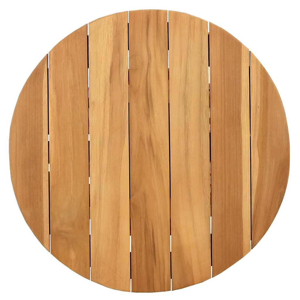Side Table Brown 50 x 50 x 49.5 cm Solid Teak Wood