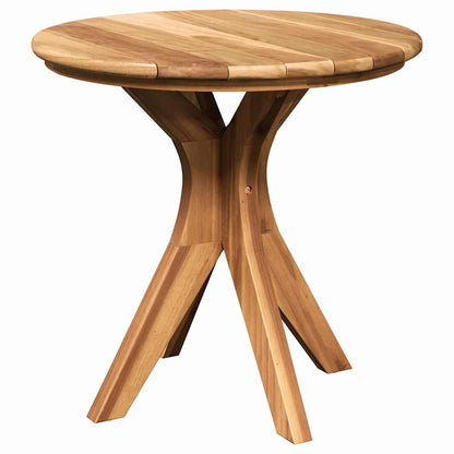 Side Table Brown 55 x 55 x 51 cm Solid Teak Wood