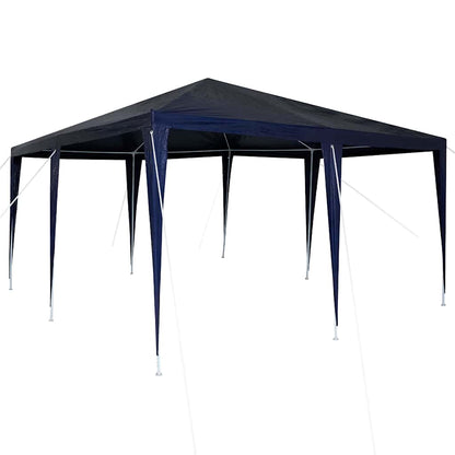Party Tent Blue 400 x 400 x 266 cm Polyethylene and Steel