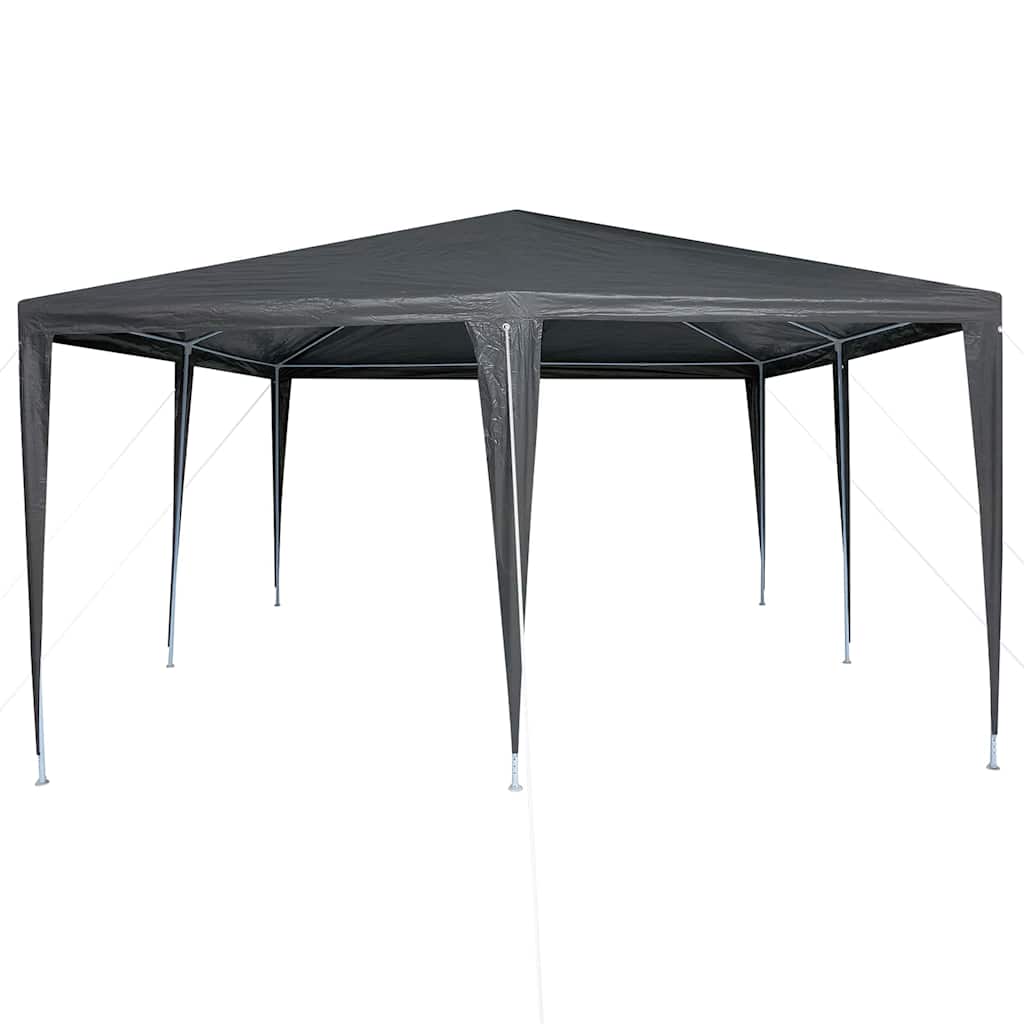 Party Tent Anthracite 400 x 400 x 266 cm Polyethylene and Steel