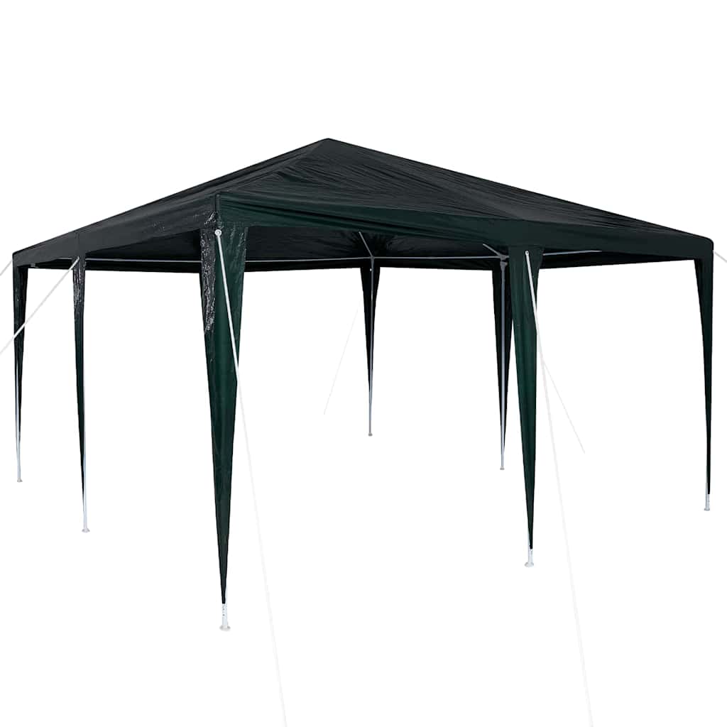 Party Tent Green 400 x 400 x 266 cm Polyethylene and Steel