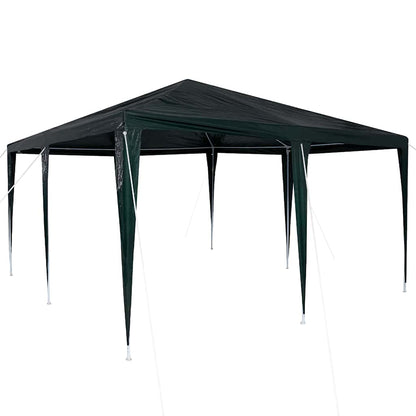 Party Tent Green 400 x 400 x 266 cm Polyethylene and Steel