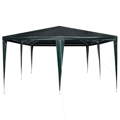 Party Tent Green 400 x 400 x 266 cm Polyethylene and Steel