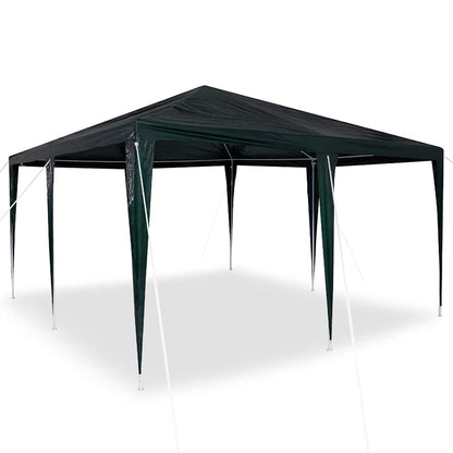 Party Tent Green 400 x 400 x 266 cm Polyethylene and Steel