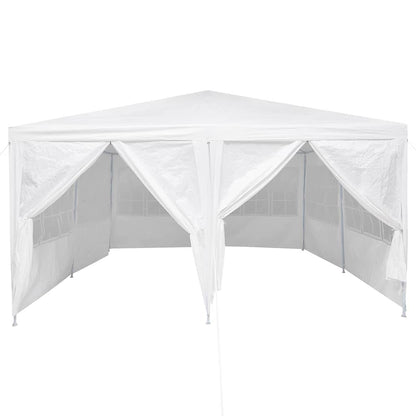 Party Tent White 400 x 400 x 266 cm Polyethylene