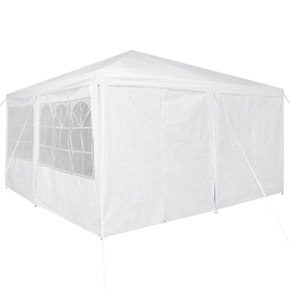 Party Tent White 400 x 400 x 266 cm Polyethylene