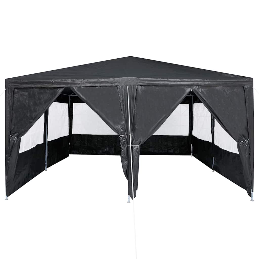 Party Tent Anthracite 400 x 400 x 266 cm Polyethylene