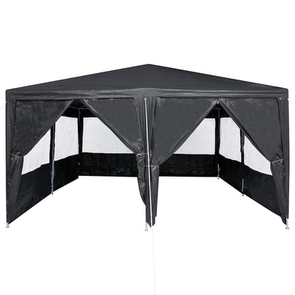 Party Tent Anthracite 400 x 400 x 266 cm Polyethylene
