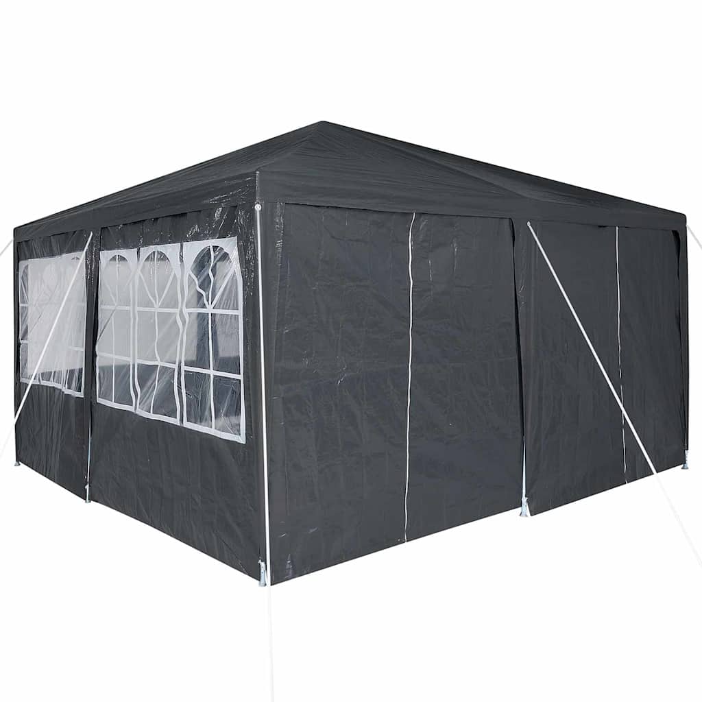 Party Tent Anthracite 400 x 400 x 266 cm Polyethylene