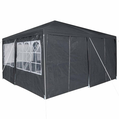 Party Tent Anthracite 400 x 400 x 266 cm Polyethylene
