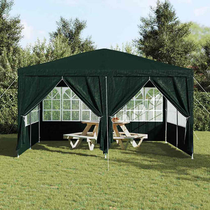 Party Tent Green 400 x 400 x 266 cm Polyethylene
