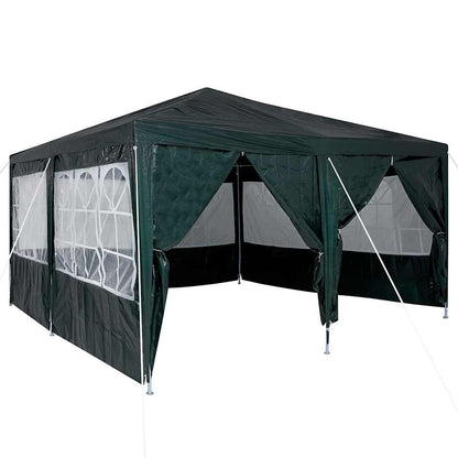 Party Tent Green 400 x 400 x 266 cm Polyethylene