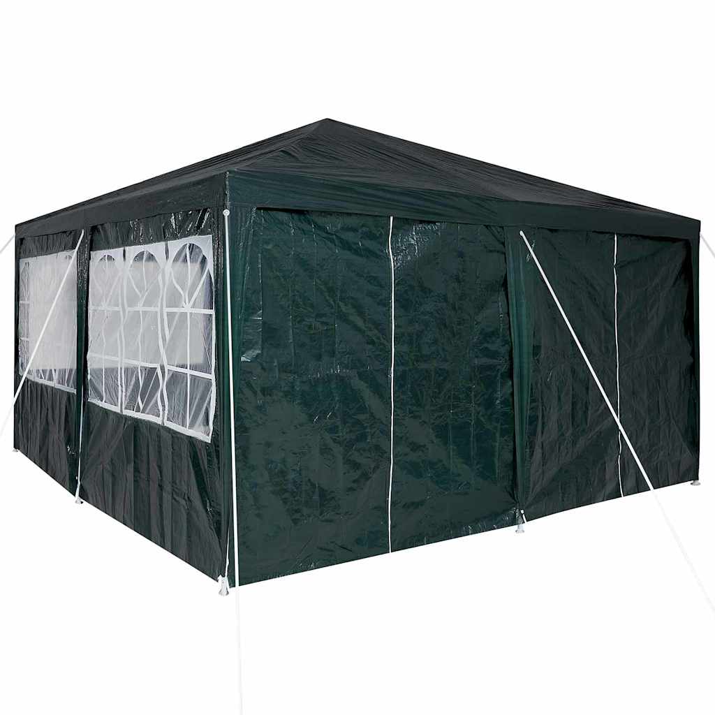 Party Tent Green 400 x 400 x 266 cm Polyethylene
