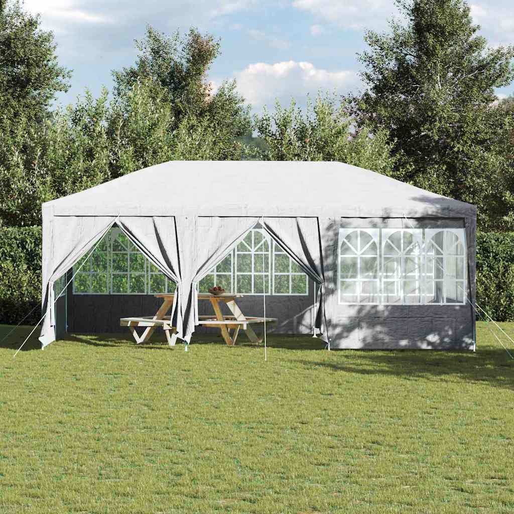 Party Tent White 600 x 400 x 266 cm Polyethylene