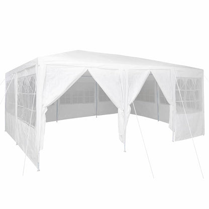Party Tent White 600 x 400 x 266 cm Polyethylene