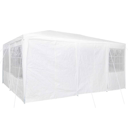 Party Tent White 600 x 400 x 266 cm Polyethylene