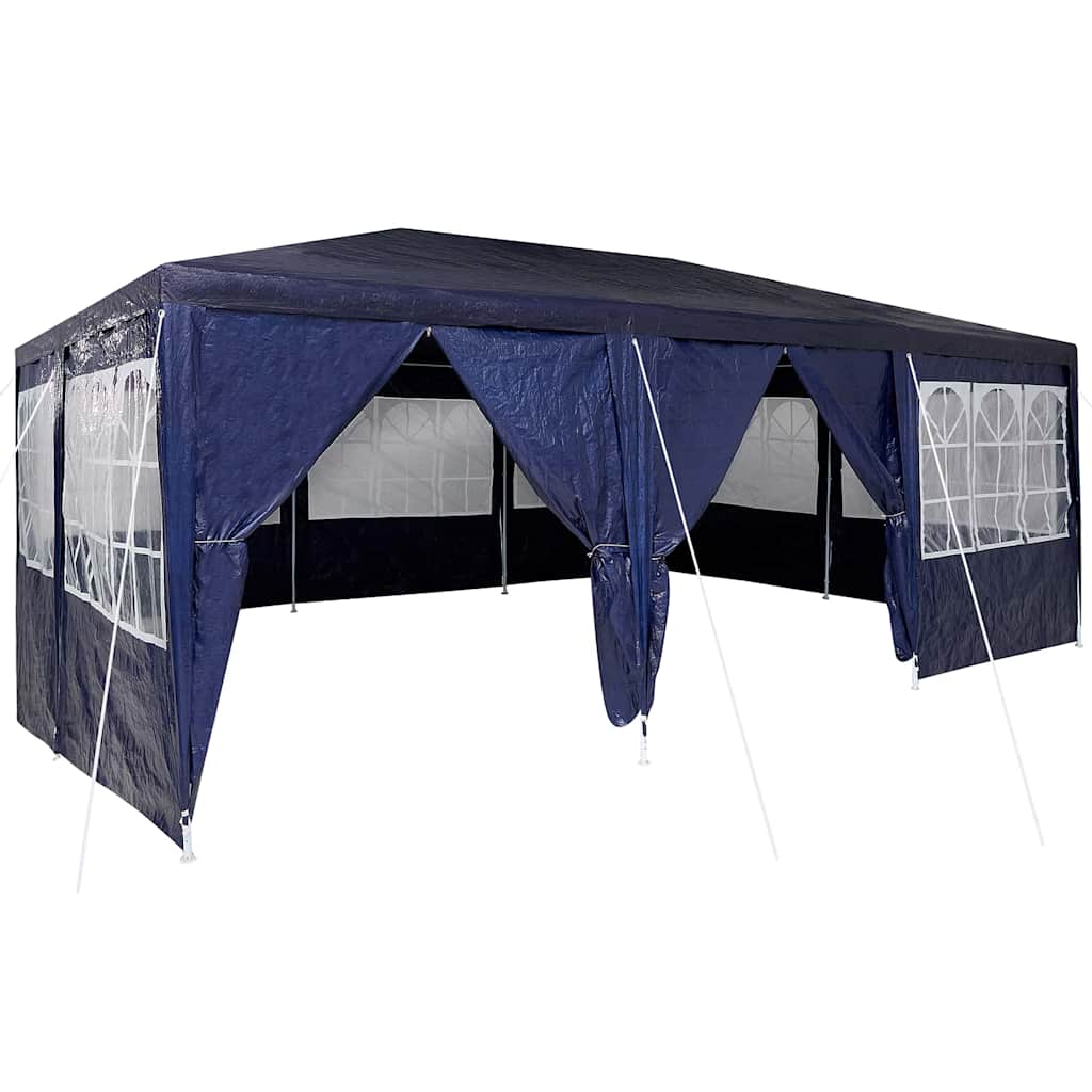 Party Tent Blue 600 x 400 x 266 cm Polyethylene