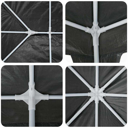 Party Tent Anthracite 600 x 400 x 266 cm Polyethylene