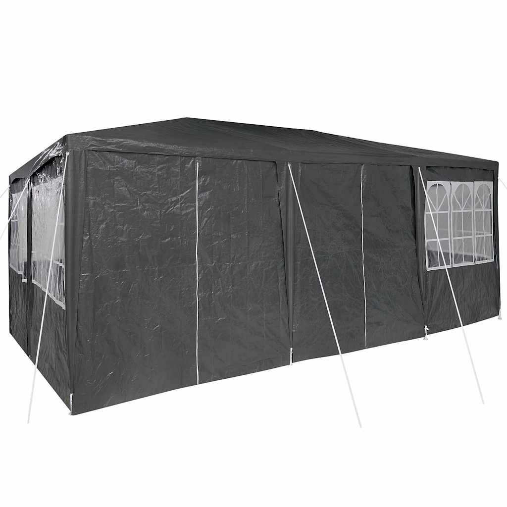 Party Tent Anthracite 600 x 400 x 266 cm Polyethylene