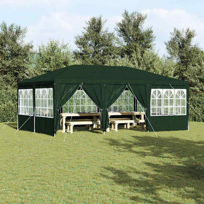 Party Tent Green 600 x 400 x 266 cm Polyethylene