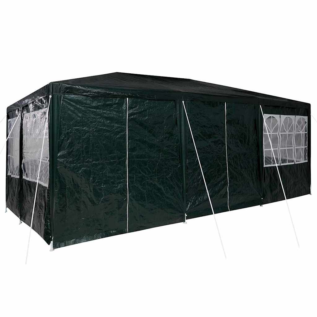 Party Tent Green 600 x 400 x 266 cm Polyethylene