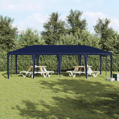 Party Tent Blue 800 x 400 x 266 cm Polyethylene and Steel