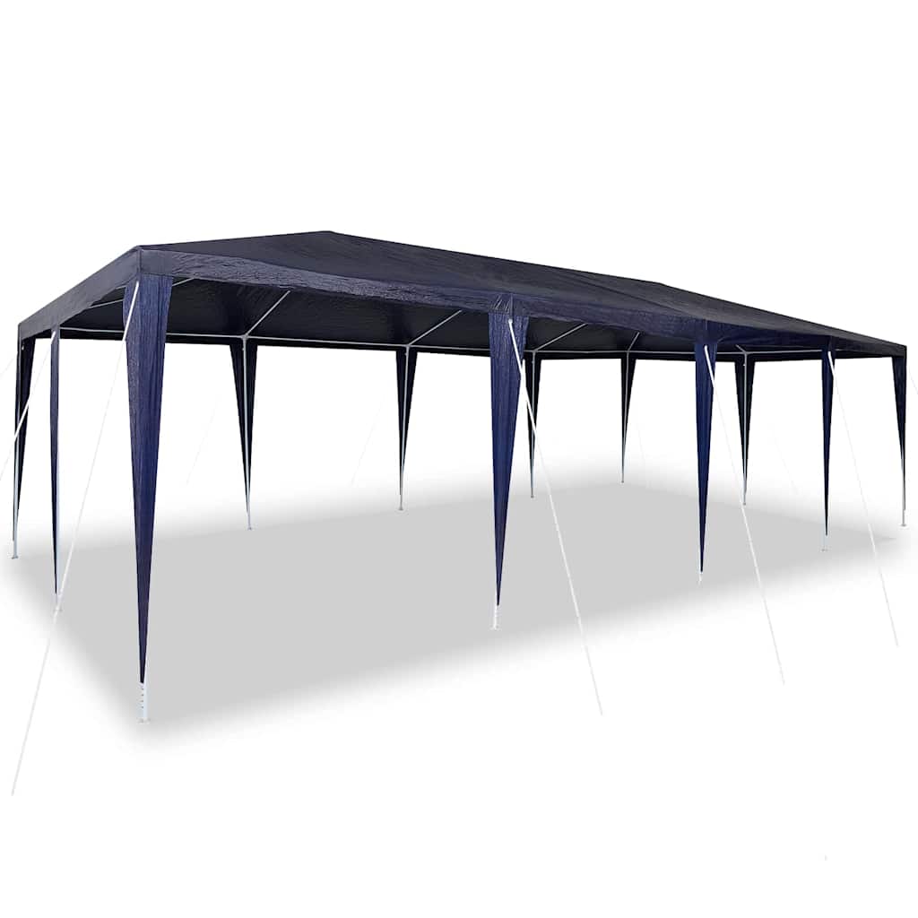 Party Tent Blue 800 x 400 x 266 cm Polyethylene and Steel