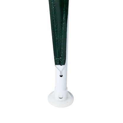 Party Tent Green 800 x 400 x 266 cm Polyethylene and Steel