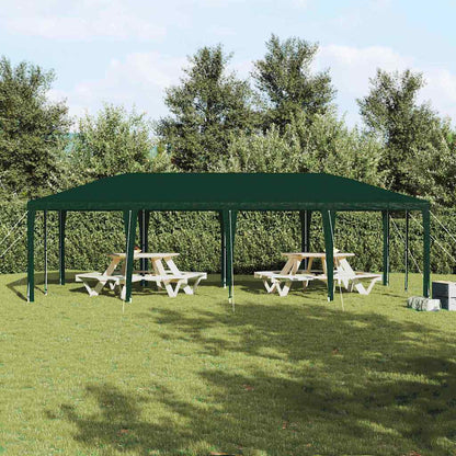 Party Tent Green 800 x 400 x 266 cm Polyethylene and Steel