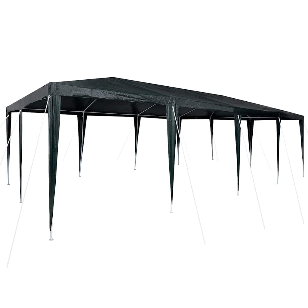 Party Tent Green 800 x 400 x 266 cm Polyethylene and Steel