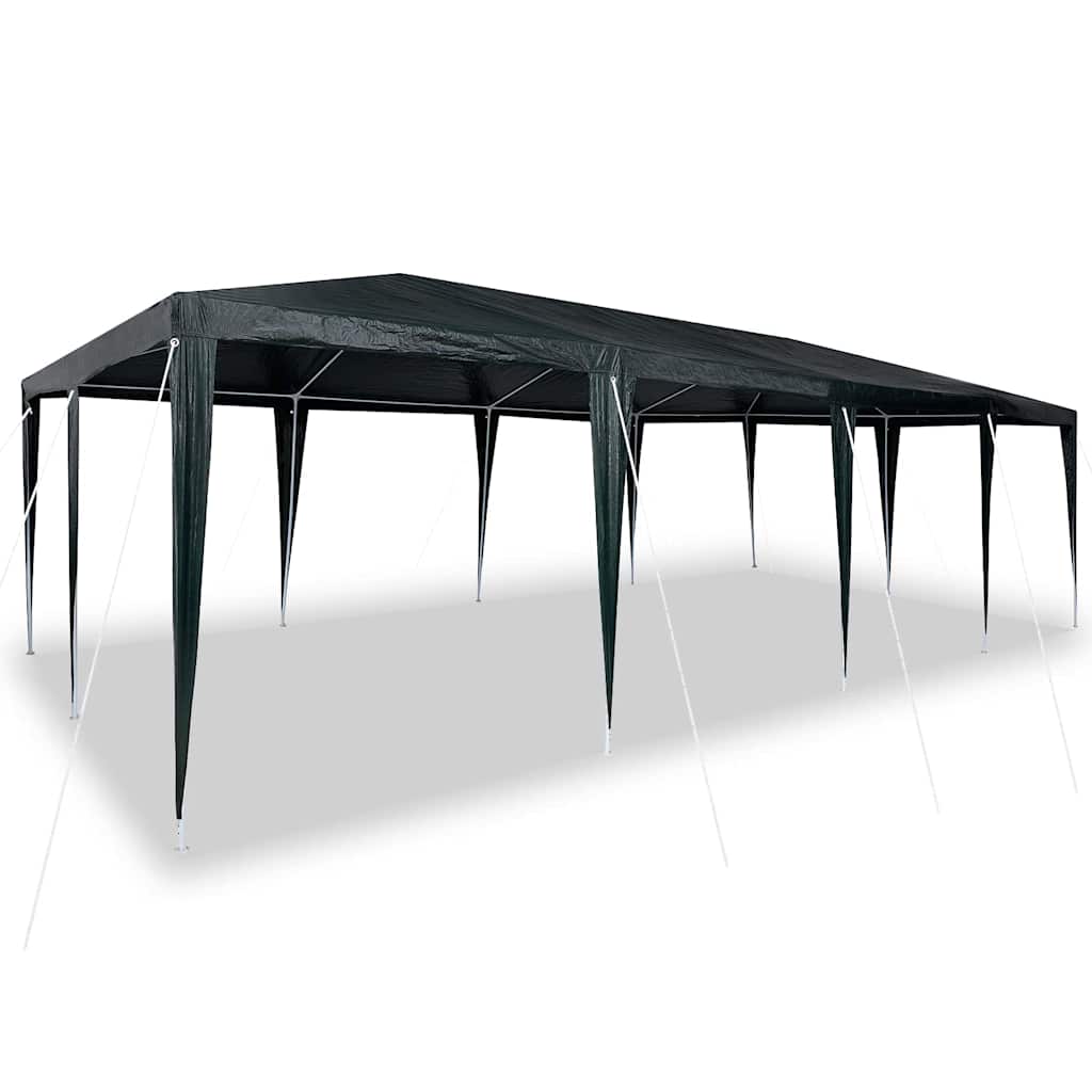 Party Tent Green 800 x 400 x 266 cm Polyethylene and Steel