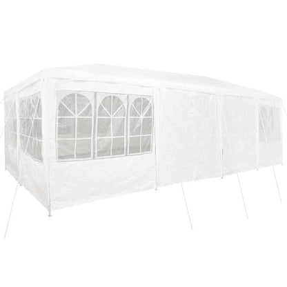 Party Tent White 800 x 400 x 266 cm Polyethylene