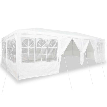 Party Tent White 800 x 400 x 266 cm Polyethylene