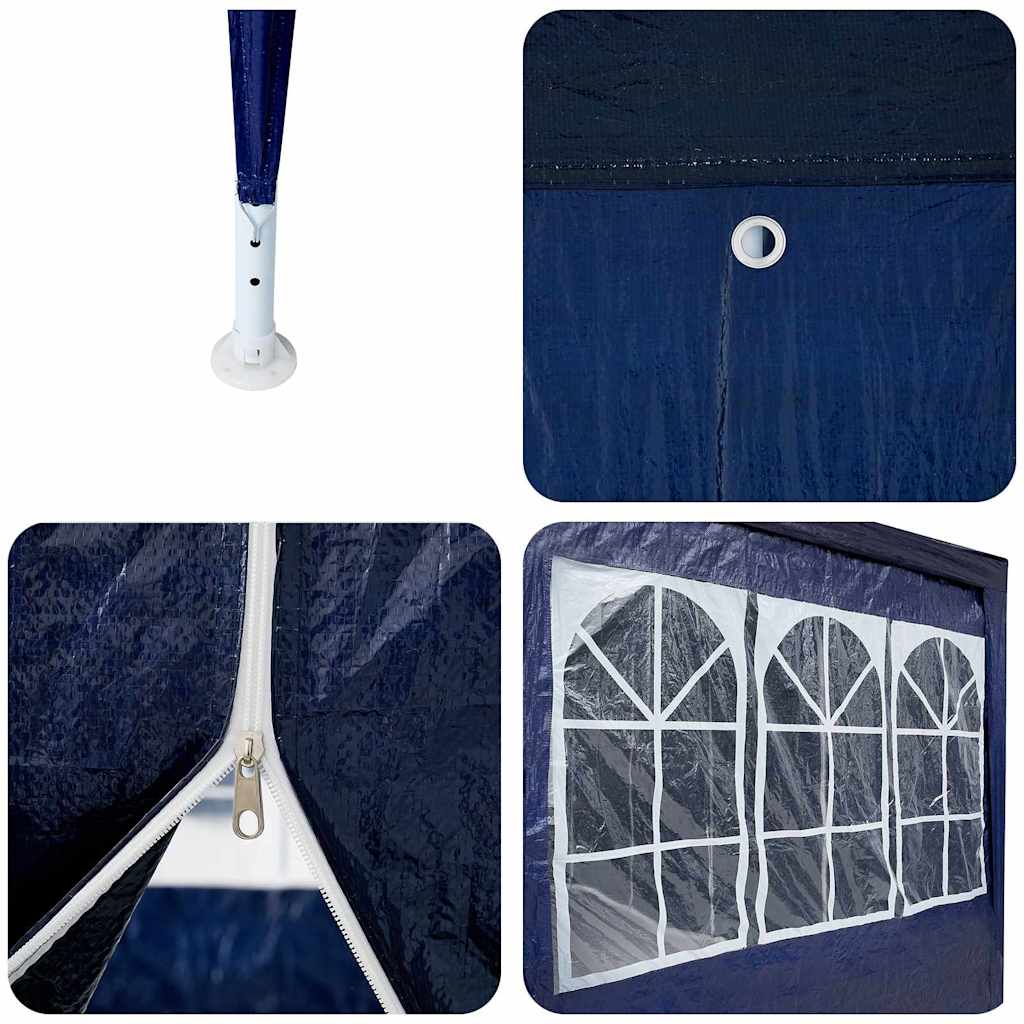 Party Tent Blue 800 x 400 x 266 cm Polyethylene