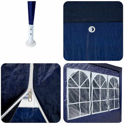 Party Tent Blue 800 x 400 x 266 cm Polyethylene
