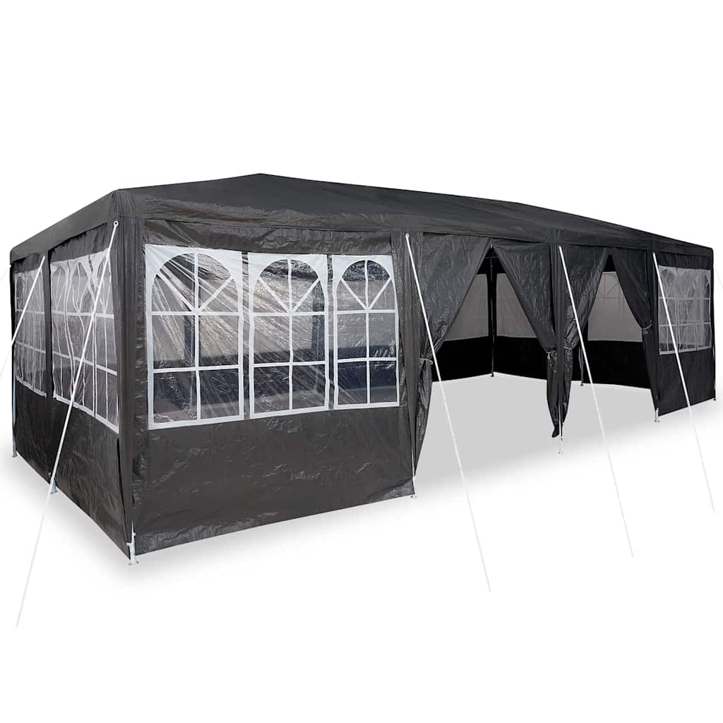 Party Tent Anthracite 800 x 400 x 266 cm Polyethylene