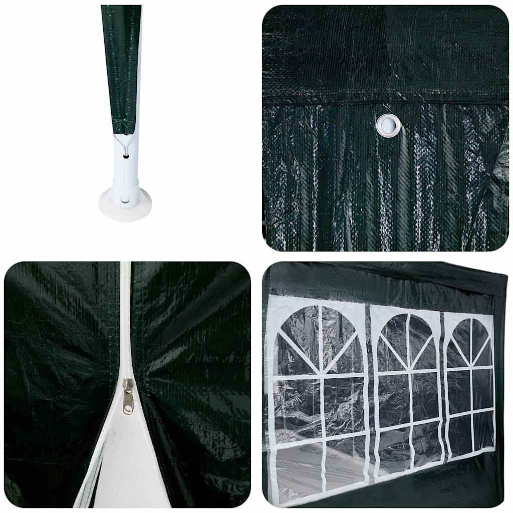 Party Tent Green 800 x 400 x 266 cm Polyethylene