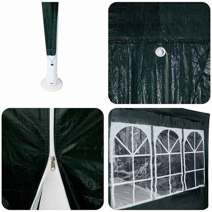 Party Tent Green 800 x 400 x 266 cm Polyethylene